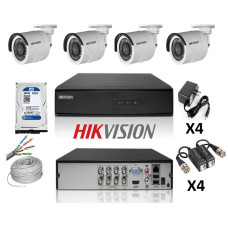 Kit de video vigilancia hikvision 